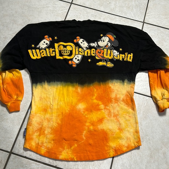 Walt‎ Disney World Halloween Tie-Dye Mickey Mouse Spirit Jersey size XS